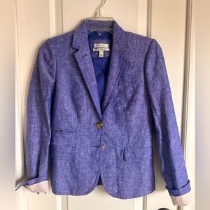 J Crew Linen Blazer